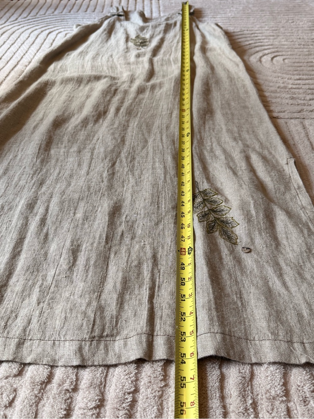 Soft Linen Tank Dress - Picture 4 of 13